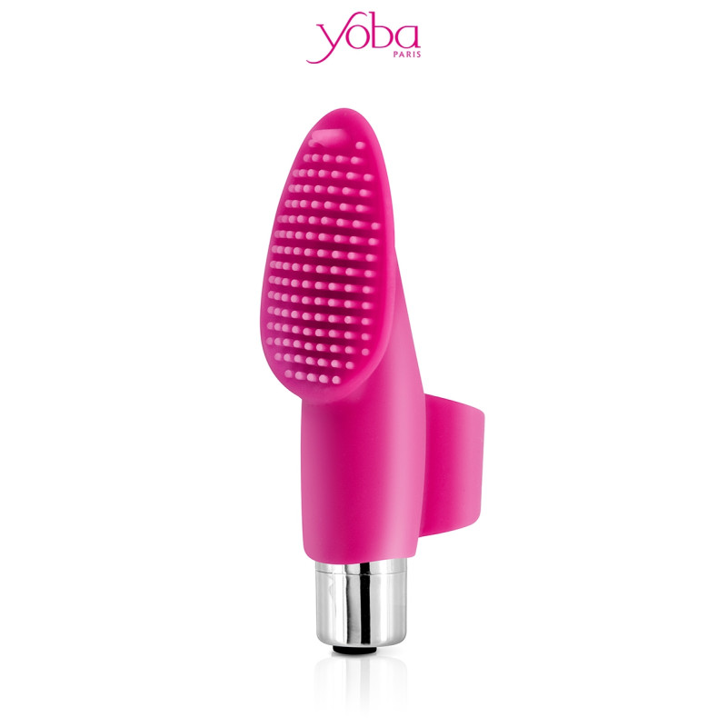 Doigt vibrant Glee, caresse délicate du clitoris pour une stimulation sensorielle raffinée