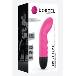 Vibromasseur Expert G 2 rechargeable, design ergonomique et intensité modulable selon vos envies