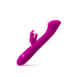 Vibromasseur rabbit Bella, silicone premium doux et hypoallergénique pour un confort optimal.