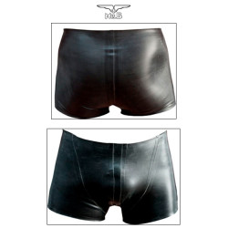 short homme latex moulant avec découpe anatomique