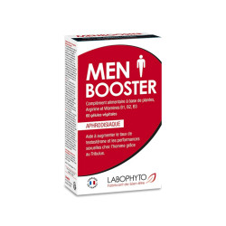Men Booster 60 gélules, formule à base de plantes pour booster libido et performances sexuelles