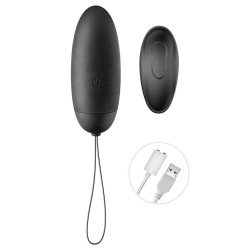 Oeuf vibrant télécommandé My Empress Black Empire, accessoire raffiné pour moments sensuels