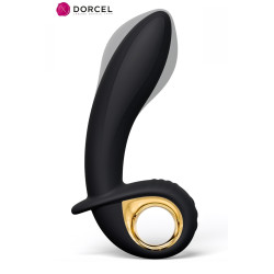 Vibromasseur gonflable Deep Expand Dorcel, stimulation anale ou vaginale, silicone ultra-doux