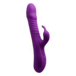 Vibro Rabbit va et vient Romax Alive, stimule point G et clitoris avec va-et-vient automatique.