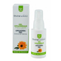 gel orgasmique bio divinextases stimulation intense application plaisir accru