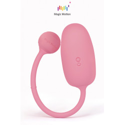 Entraineur personnel Kegel Coach Magic Motion, la balle en silicone avec son cordon d'extraction.