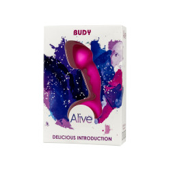 lug anal budy rose Alive, l'extrémité en ogive conçue pour une insertion facilitée dans sa jolie boite décorative