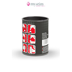 MasturbaTIN Dotty Donny Mystim, le manchon de stimulation sorti de sa boîte.