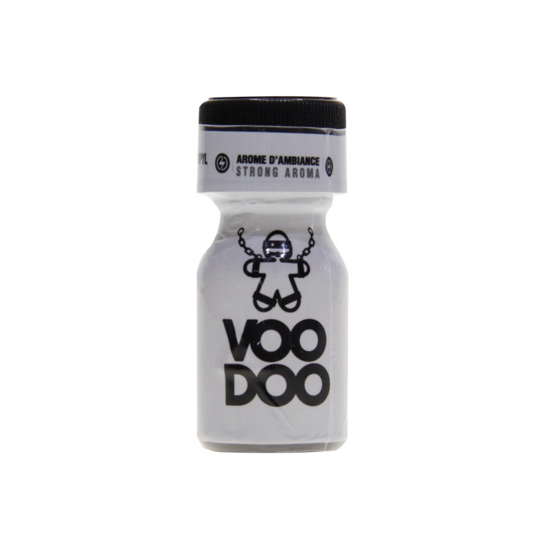 Poppers Voodoo 10ml Flacon mystérieux, formule hybride puissante.
