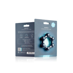 Cockring Hexagonal avec billes en acier Boners Stimulation accrue, conçu pour le plaisir.