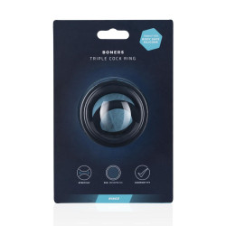 Triple Ring Boners Stimulation de la verge et des testicules.