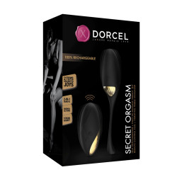 2 en 1 Secret Orgasm Dorcel, duo complice pour jeux en solo ou accompagnés, stimulation ciblée.