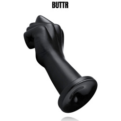 Sextoy géant poing fermé, dimensions hors norme, destiné aux amateurs de pénétration intense.