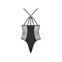 Body string Lagerta Casmir, dos haut et finitions parfaites mettent en valeur la silhouette.