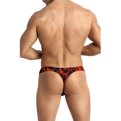 String Savage Anaïs for Men,Lingerie masculine avec coupe arrondie, tissu doux et détails audacieux pour valoriser les fesses.