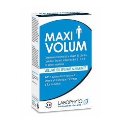MaxiVolum 60 gélules,pour augmenter le volume et la qualité du sperme naturellement.