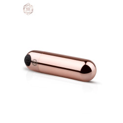 Mini vibro Bullet Rosy Gold design élégant rose doré, maniable et performant