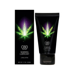 Lubrifiant retardant eau et CBD 50ml pour usage intime, hydratant et effet anesthésiant doux