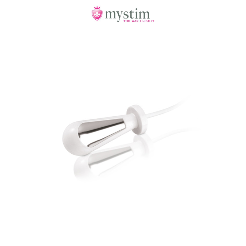 sextoy tristan mystim en aluminium médical pour stimulation électrique douce