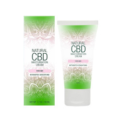 Crème de masturbation Femme Natural CBD hydrate intensément et lubrifie la vulve