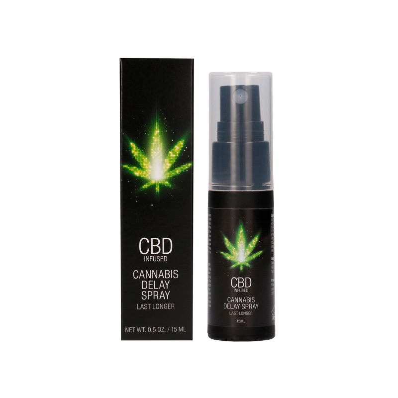 Spray retardant CBD Cannabis 15ml permet de retarder l’éjaculation et prolonger l’endurance masculine