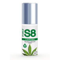 Lubrifiant S8 Hybride Cannabis 125 ml, texture fluide et non grasse