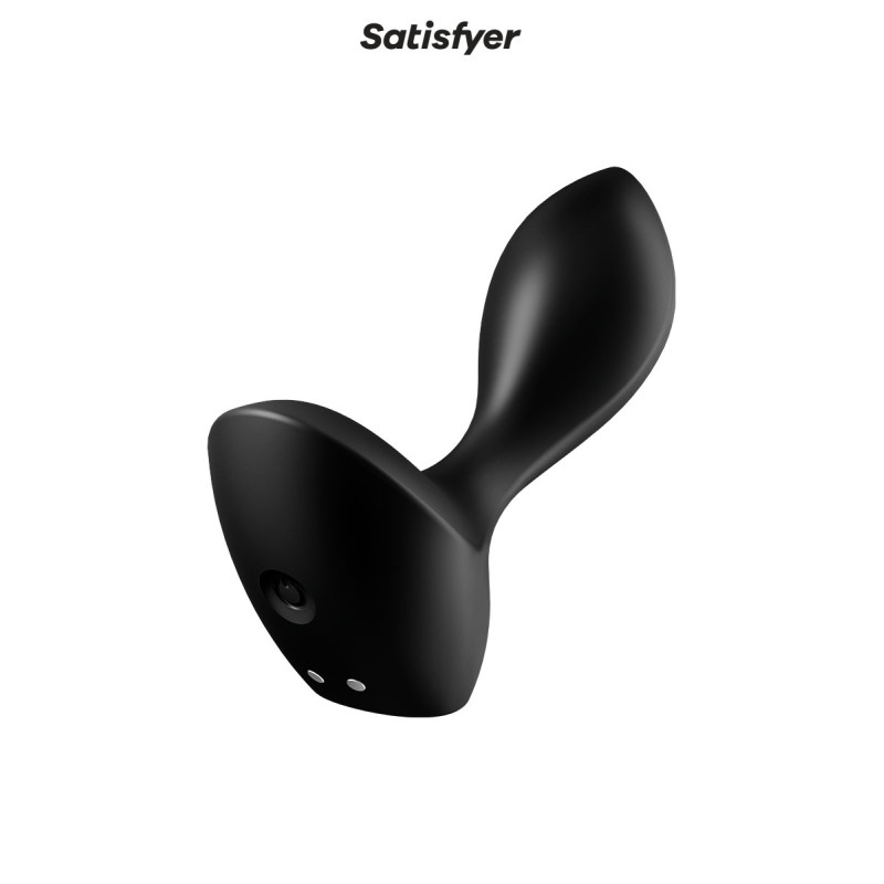 Plug vibrant Backdoor Lover noir Satisfyer avec 12 modes de vibrations puissantes