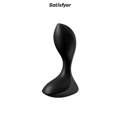 Plug anal Satisfyer Backdoor Lover, silicone souple et base stable sécurisée