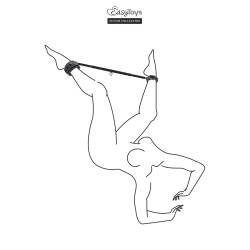 Barre d’écartement suspendable, réglable 70 à 90 cm, pour bondage