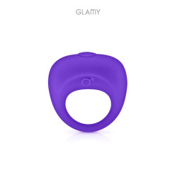 cockring vibrant silicone extensible étanche glamy stimulation