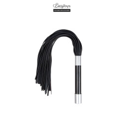 Martinet avec poignée métal - Easytoys Fetish Collection 40 lanières cuir synthétique