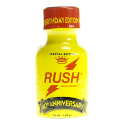 poppers rush 40ml arôme puissant pour euphorie instantanée