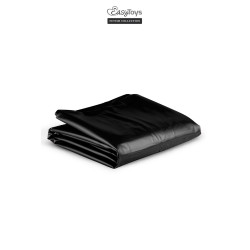 Drap vinyle noir EasyToys Fetish Collection grande taille 180x230 cm
