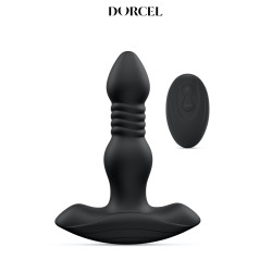 Plug va et vient Deep Stormer Dorcel anal vibrant télécommandé silicone hypoallergénique