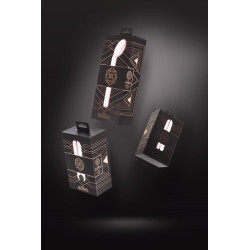 Plug anal Rosy Gold design précieux et base large sécurisée