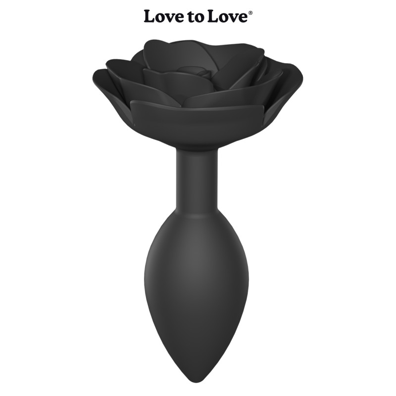Plug anal Open Roses L Love to Love silicone doux et flexible