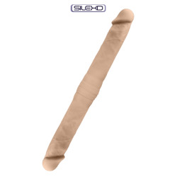 Double Dong Premium S SilexD, 38,5 cm, silicone double densité