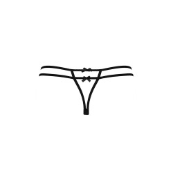 String ouvert rouge Rubi dessous ouvert sexy luxe rouge passion volupté féminine