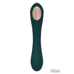 Double stimulateur Quiver Alive silicone doux étanche plaisir multiple intime