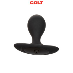 Plug anal COLT lesté poids intérieur 37g gonflable ergonomique confort sécurité