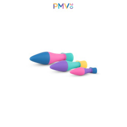 Coffret 3 plugs anal Koda PMV20 silicone doux et confort optimal