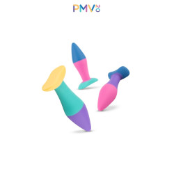 Coffret 3 plugs anal Koda PMV20 jouets érotiques pour exploration
