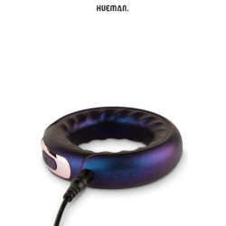 Cockring vibrant Saturne Hueman étanche et rechargeable USB