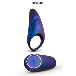 Cockring vibrant Neptune Hueman silicone doux et confortable