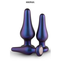 Kit 3 plugs anal Comet Hueman pour progression et confort anal