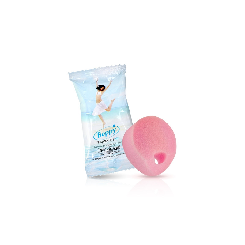 tampon hygiénique beppy soft comfort wet, éponge flexible et discrète pour règles