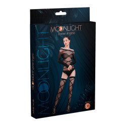 Ensemble résille No 6 Moonlight tenue sensuelle ensemble sexy lingerie femme body résille désir