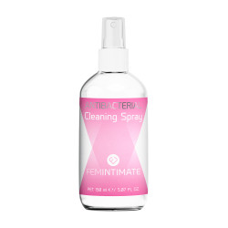 Nettoyant sextoys antibactérien Femintimate spray nettoyant entretien sextoy hygiène intime antibactérien