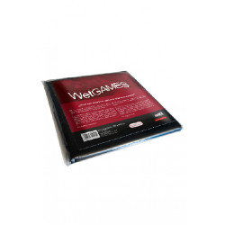Drap vinyle noir WetGAMES, étanchéité, moments intenses, plaisir, duo, sensualité