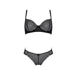 Bikini Zinnia Passion soutien-gorge balconnet, détails en dentelle, transparence séduisante